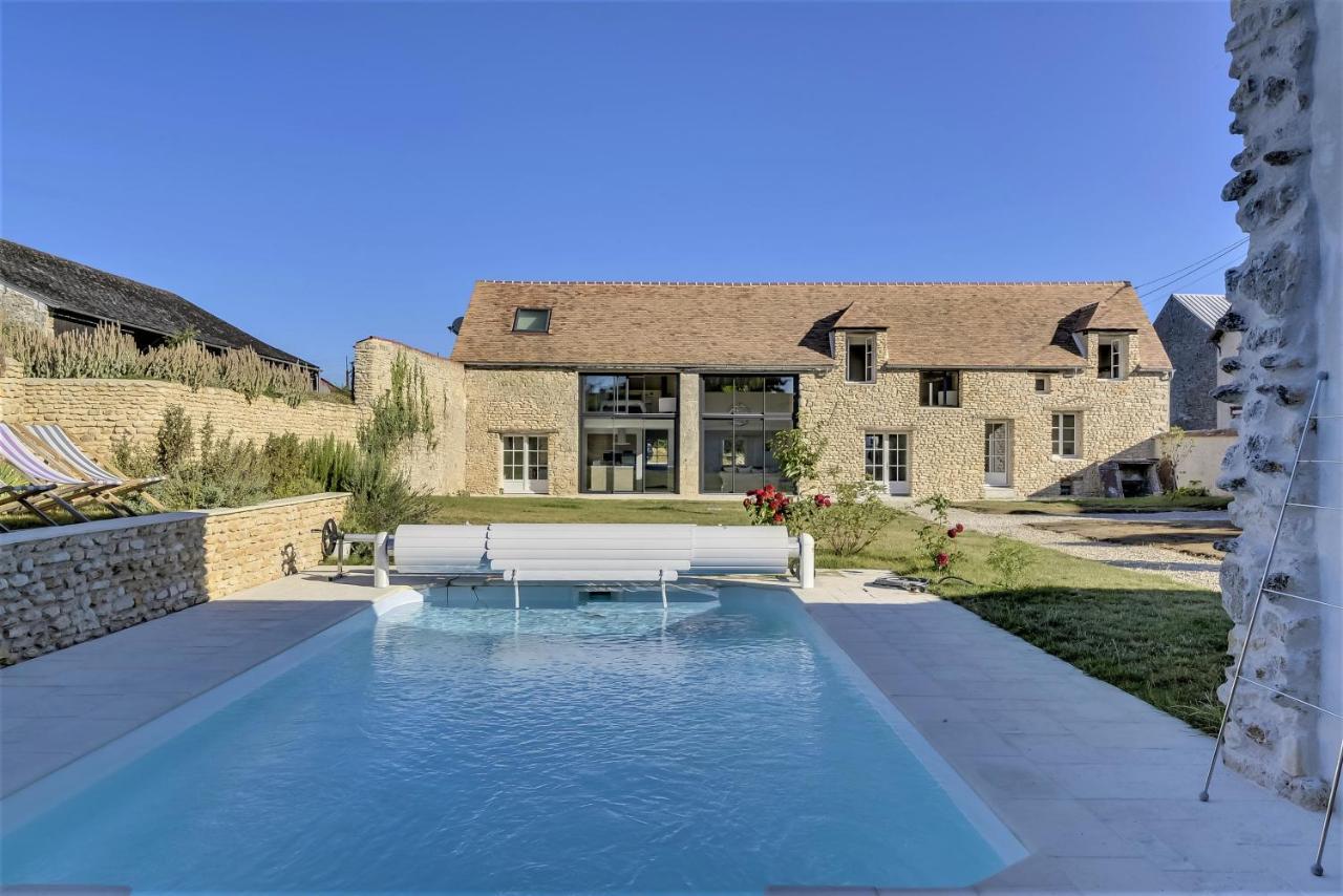Incroyable Villa A Amponville Avec Piscine Privee. ภายนอก รูปภาพ